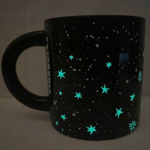 Starbucks Halloween Night Sky With Glow in The Dark Stars Coffee/Tea Mug - Black